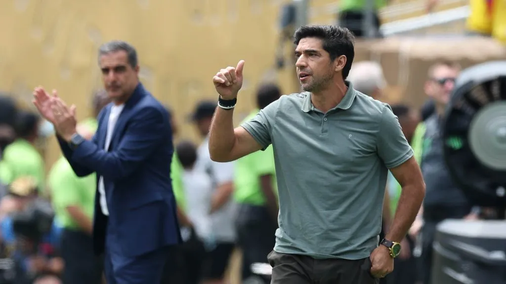Abel Ferreira foi exaltado pelo ex-jogador - Foto: Cesar Greco/SEP.