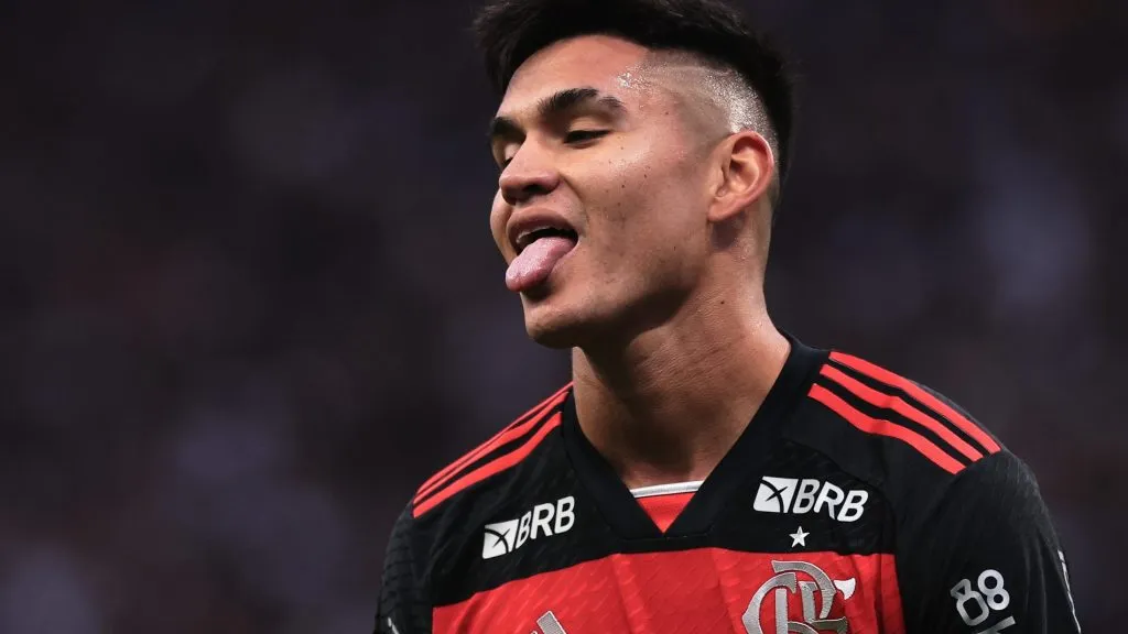Alcaraz em partida do Flamengo