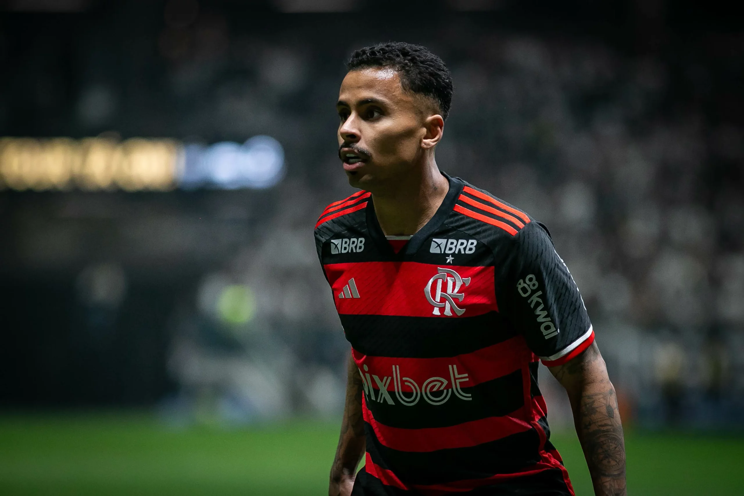 Allan encerra passagem pelo Flamengo. Foto: Fernando Moreno/AGIF