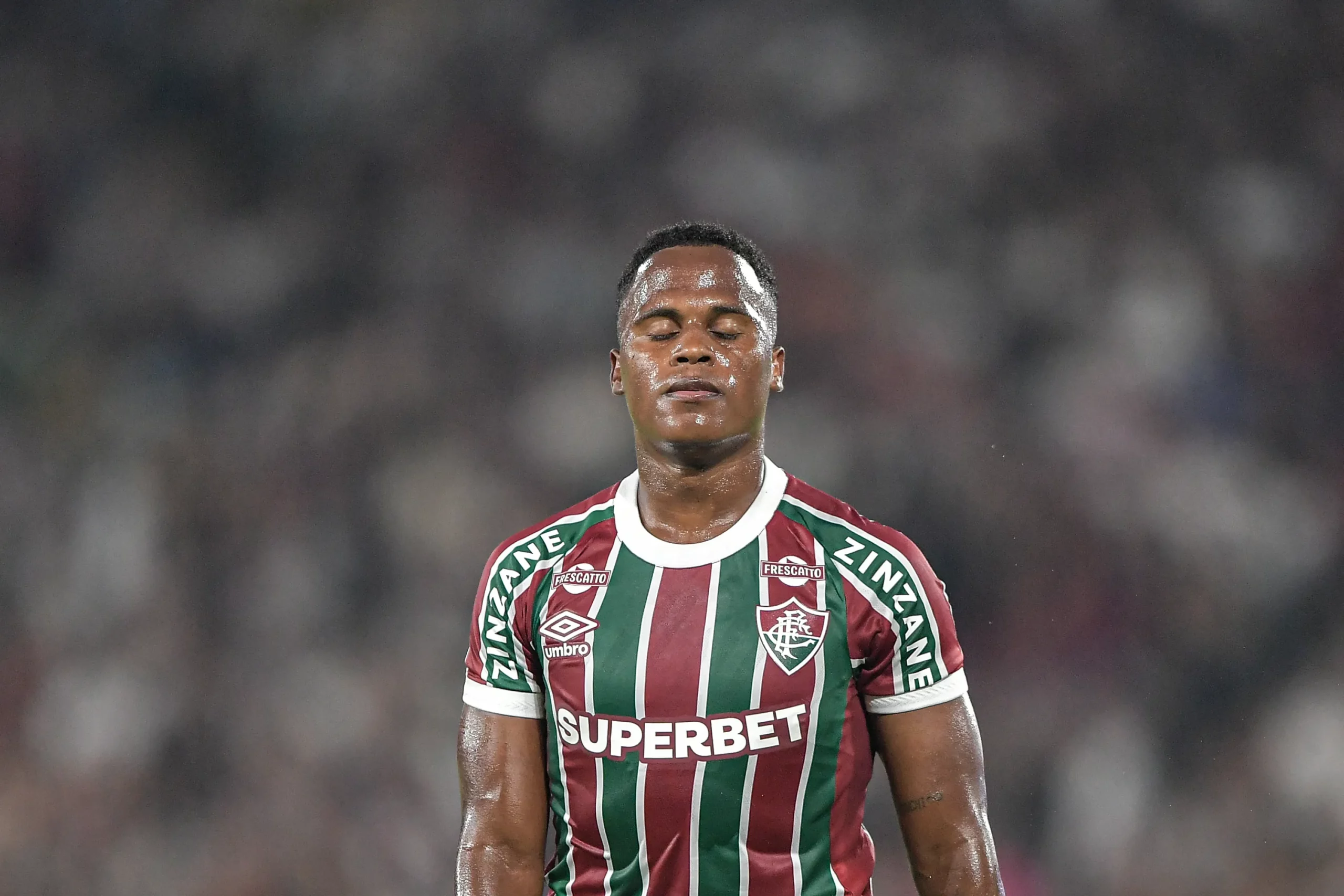 Arias em ação pelo Fluminense. Foto: Thiago Ribeiro/AGIF