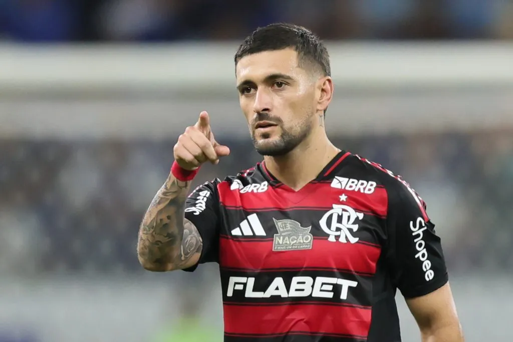 Arrascaeta é um dos principais destaques de 2025 do Flamengo. Foto: Gilson Lobo/AGIF