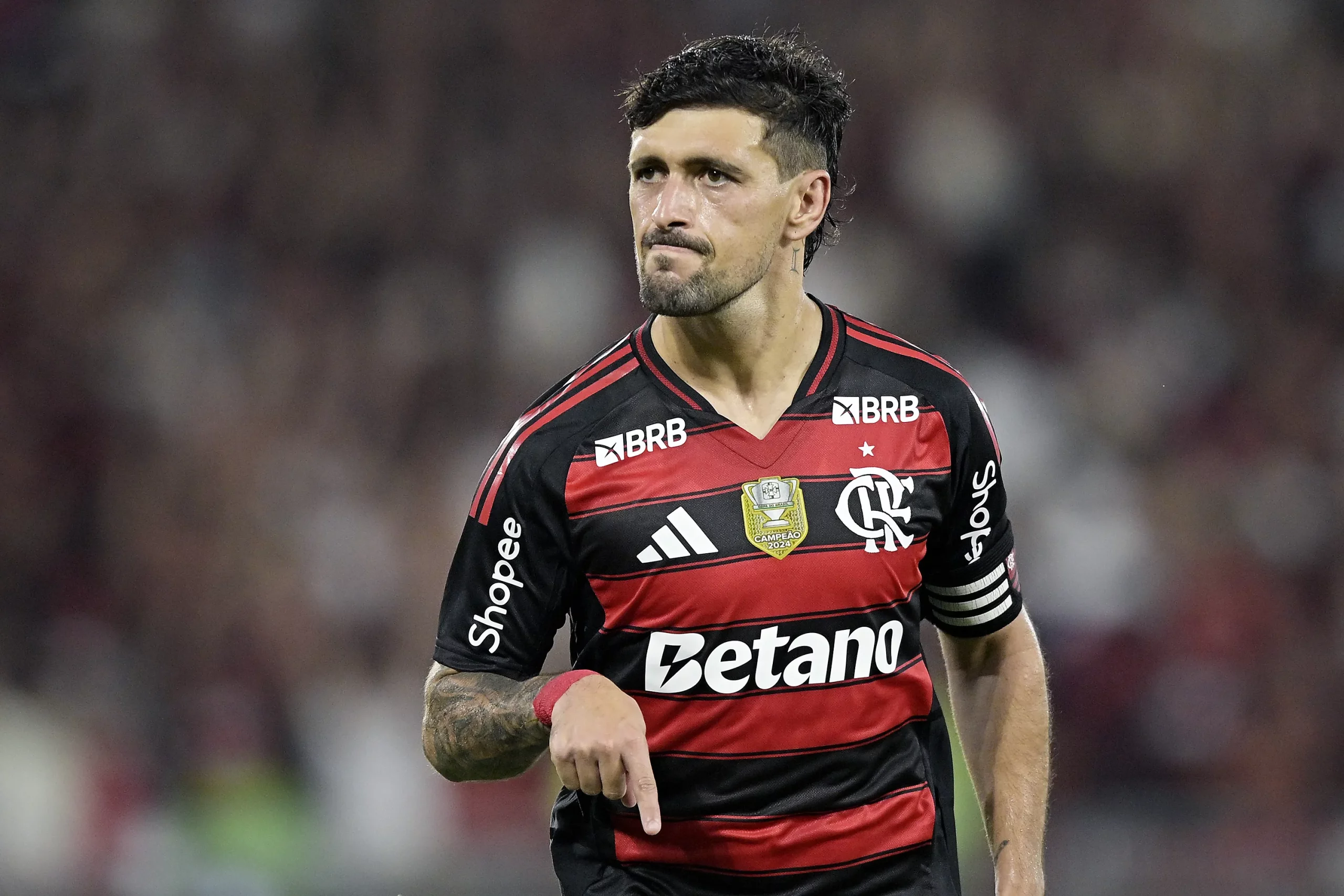 Arrascaeta é o principal jogador do Flamengo. Foto: Alexandre Loureiro/AGIF