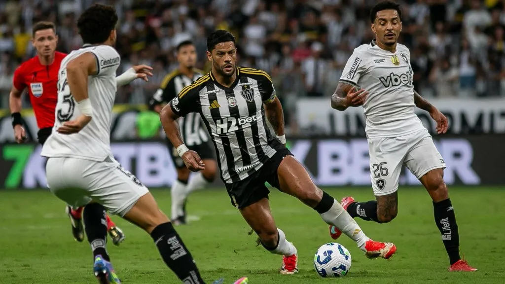 Atlético-MG X Botafogo. Foto: Fernando Moreno/AGIF