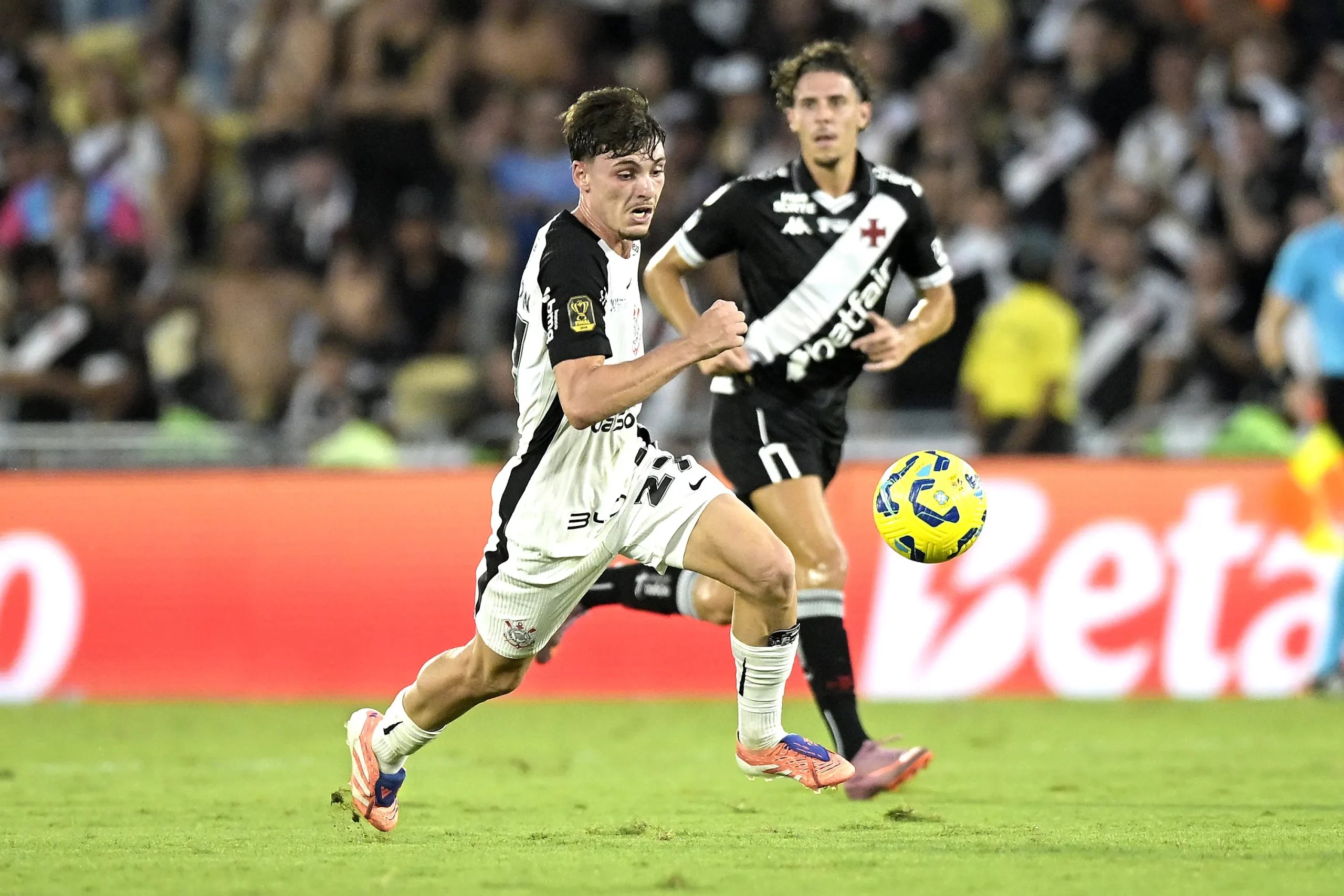 Bidon durante a final da Copa Betano do Brasil. Foto: Alexandre Loureiro/AGIF