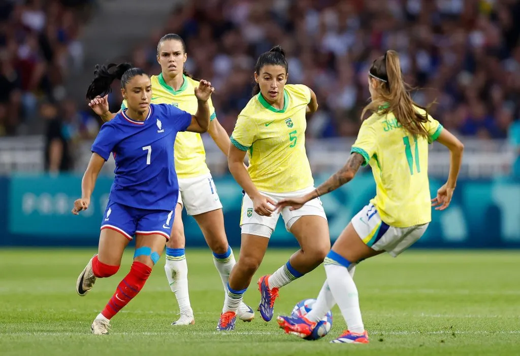 Brasil x França. Foto: Rafael Ribeiro/CBF