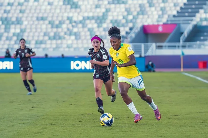 Brasil x México. Foto: Fabio Souza/CBF