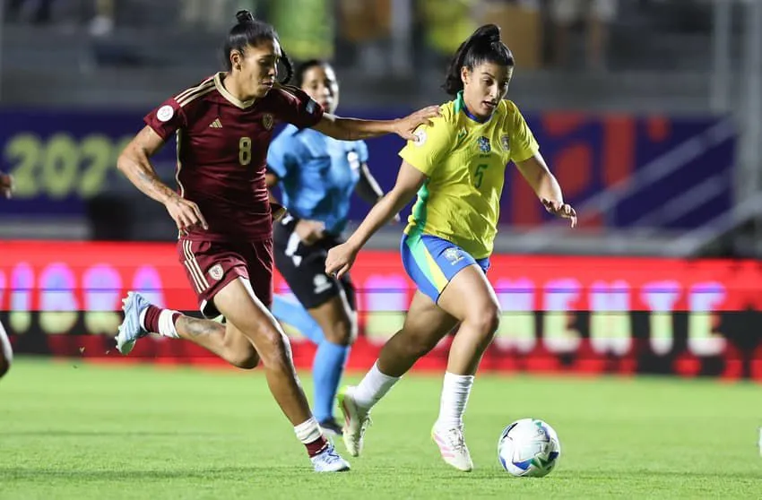 Brasil x Venezuela. Foto: Lívia Villas Boas/CBF