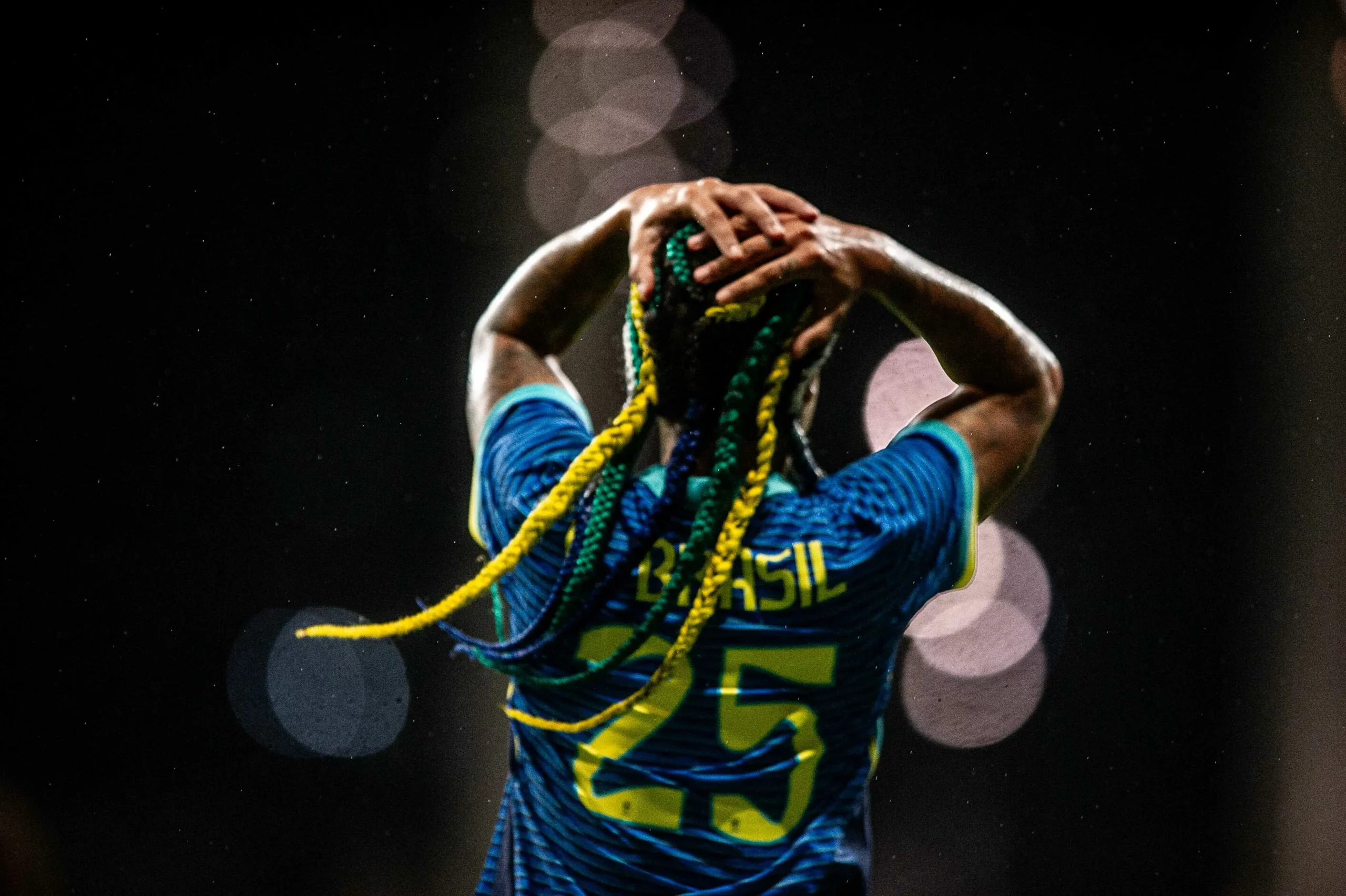 Byanca Brasil na Seleção Brasileira. Foto: Jhony Pinho/AGIF