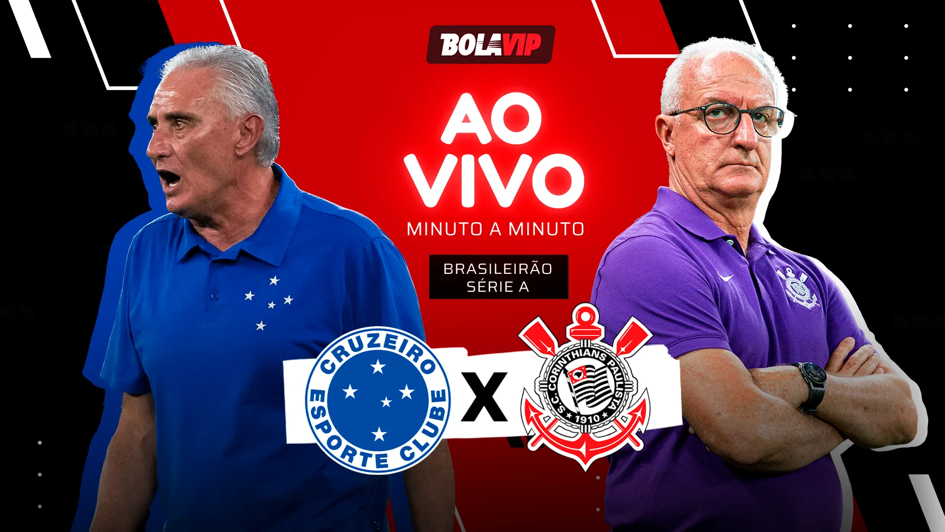 Cruzeiro x Corinthians foi transmitido ao vivo pelo Bolavip Brasil. Fotos: Jorge Rodrigues e Gilson Lobo – AGIF
