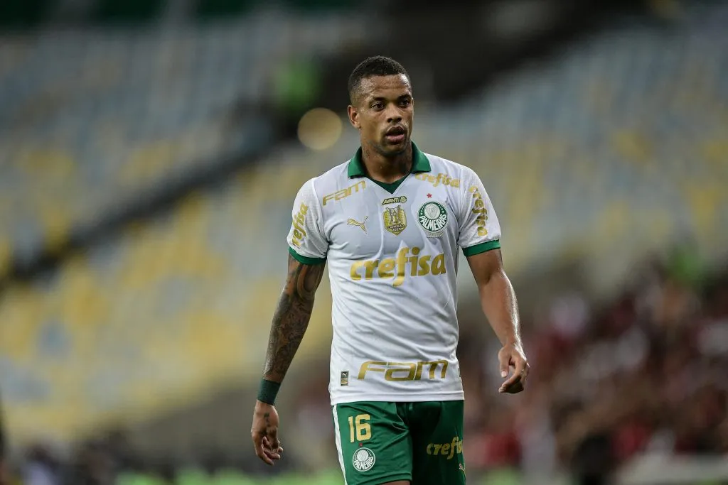 Caio Paulista não se destacou pelo Alviverde. Foto: Thiago Ribeiro/AGIF