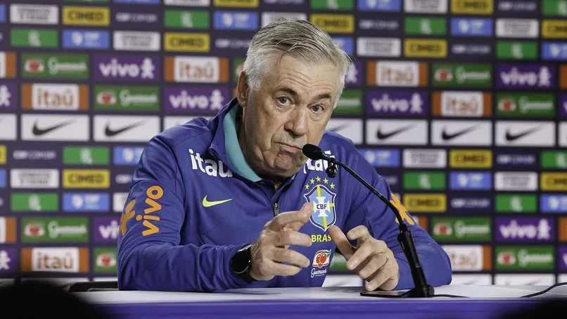 Endrick está no radar de Ancelotti – Foto: @rafaelribeirorio I CBF