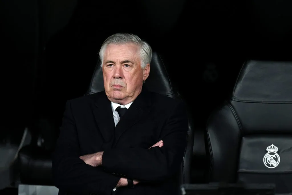 Carlo Ancelotti, do Real Madrid – Foto: Angel Martinez/Getty Images