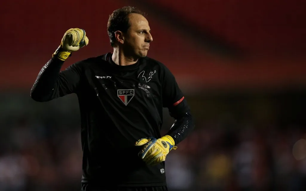 Rogério Ceni fez história no gol do São Paulo. Foto: Friedemann Vogel/Getty Images