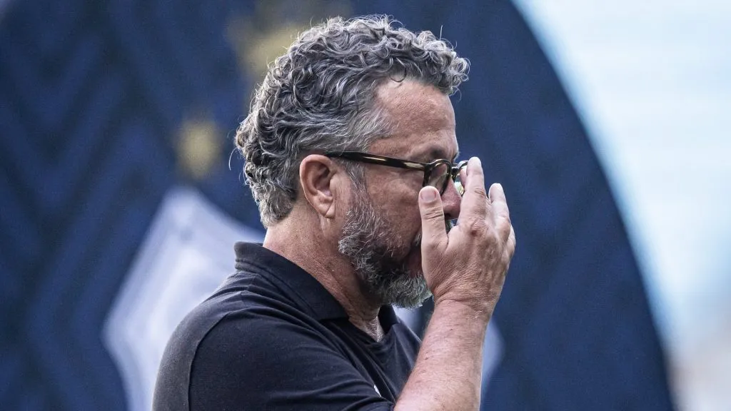 Cléber Xavier, treinador do Santos