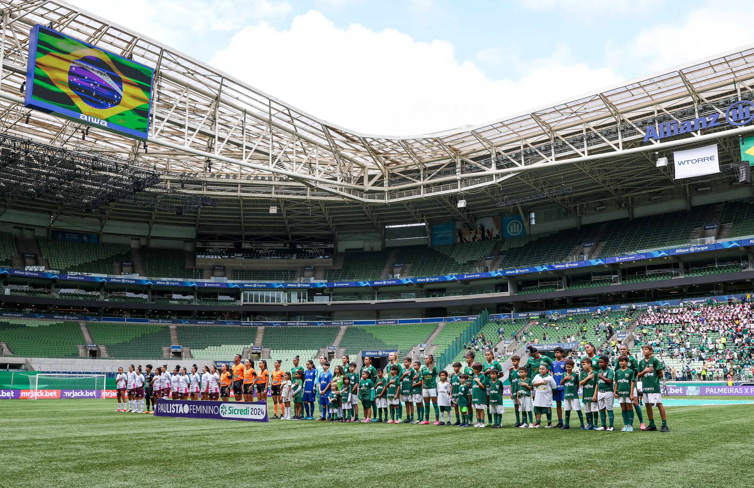 Confronto Palmeiras x Ferroviária. Foto: Fabio Menotti/Palmeiras