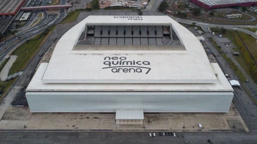 Neo Química Arena. Foto: Ricardo Moreira/Getty Images