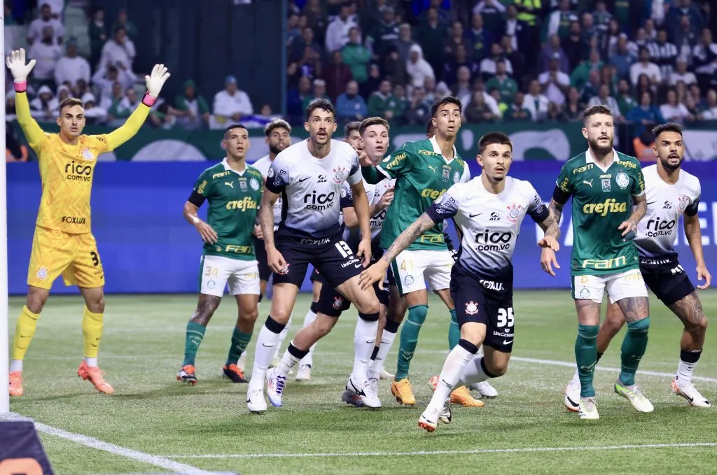 No primeiro turno, no Allianz Parque, o Palmeiras venceu por 2 a 0. Foto: Marcello Zambrana/AGIF