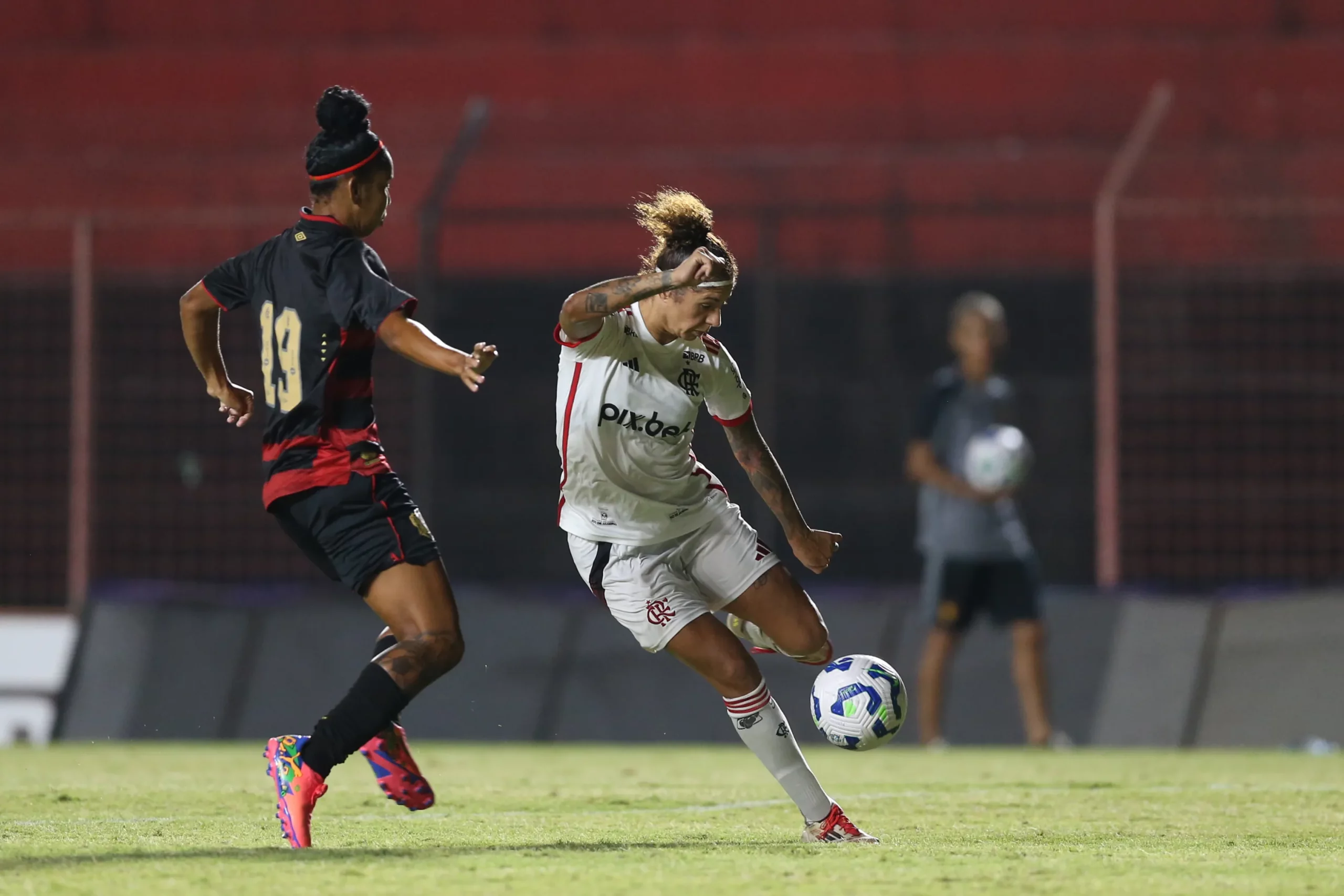 Cristiane, atacante do Flamengo. Foto: Marlon Costa/AGIF