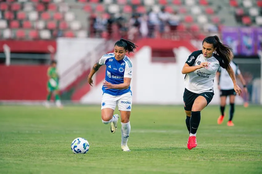 Cruzeiro x Corinthians. Foto: Divulgação/CBF
