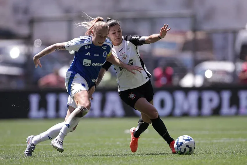 Cruzeiro x Corinthians. Foto: Cris Mattos/Staff Images Woman/CBF