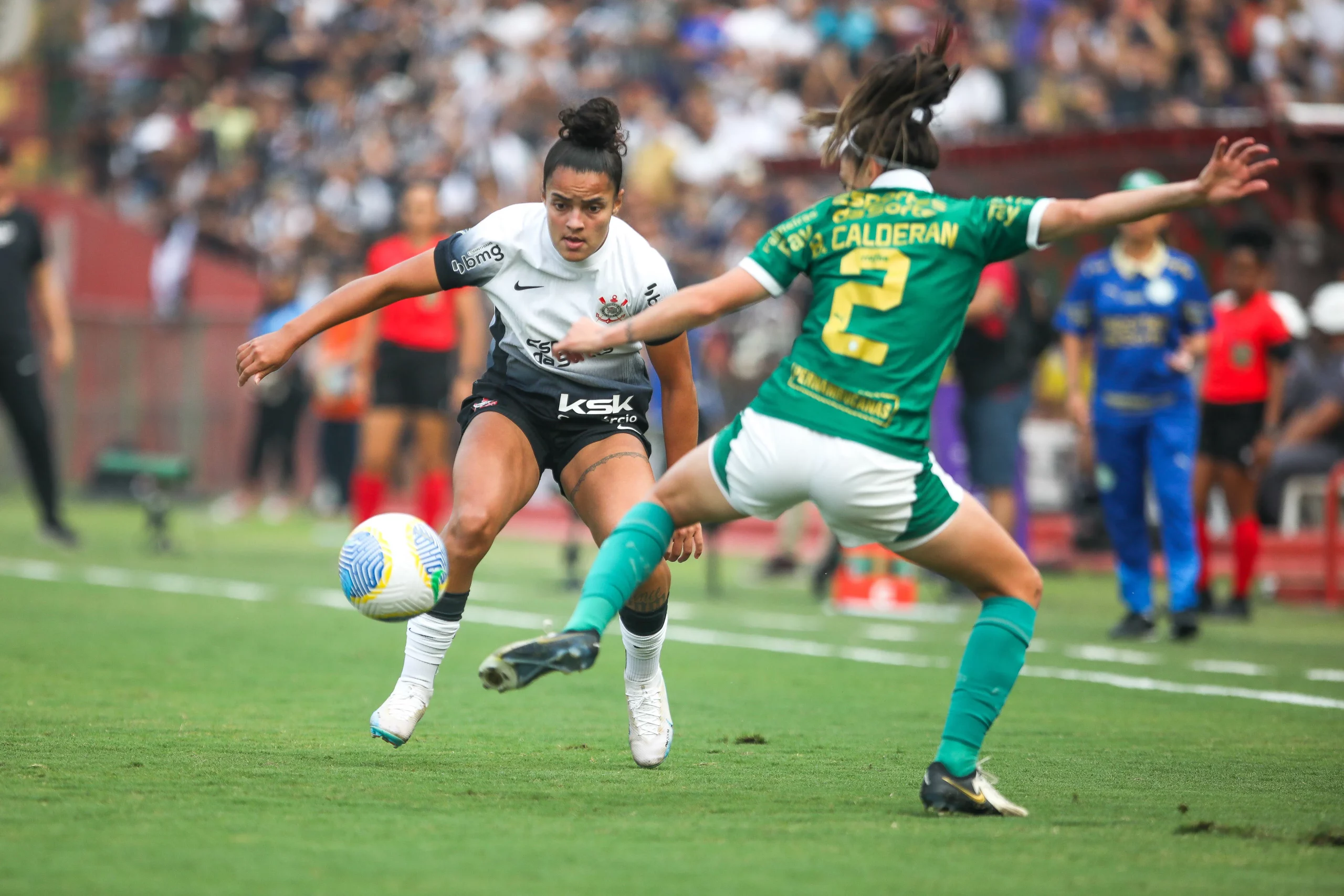 Derby na final do Paulistão. Foto: Reinaldo Campos/AGIF