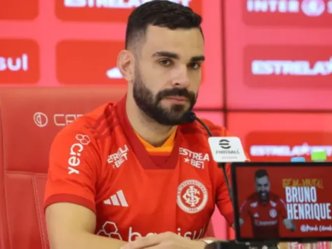 Foto: Ricardo Duarte/S.C.Internacional - Bruno Henrique, volante do Internacional