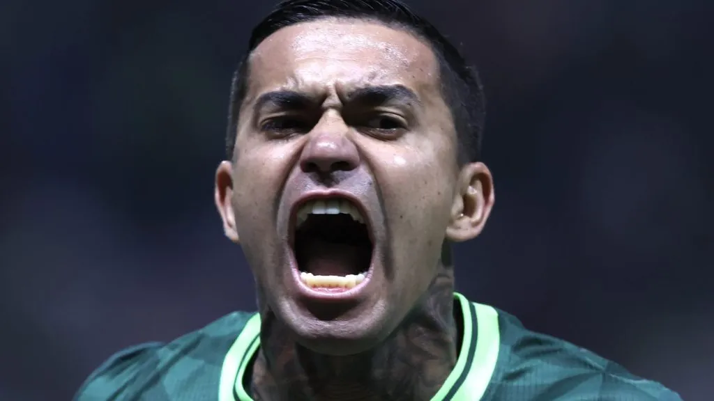 Foto: Marcello Zambrana/AGIF - Dudu em partida do Palmeiras 3