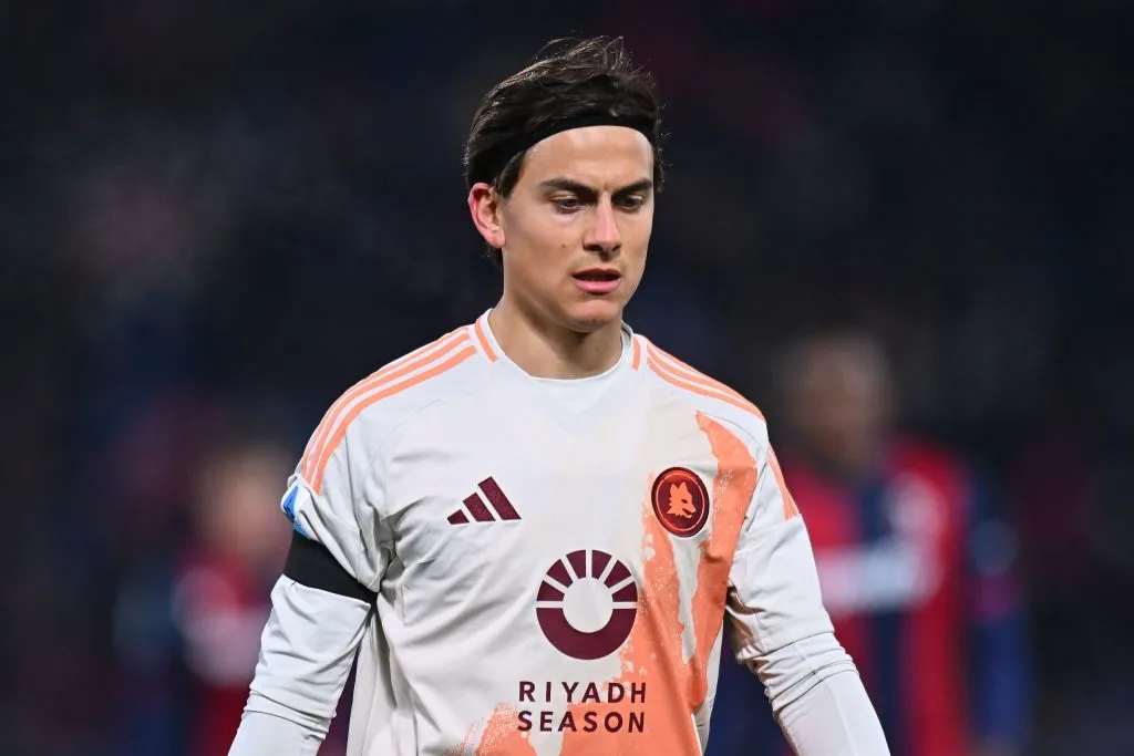 Dybala durante confronto pela Roma. Photo by Alessandro Sabattini/Getty Images