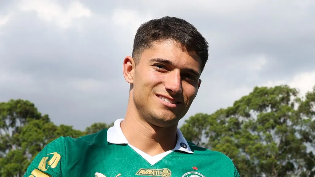 Emiliano Martínez, novo volante do Palmeiras. Foto: Fabio Menotti/ Flickr Palmeiras