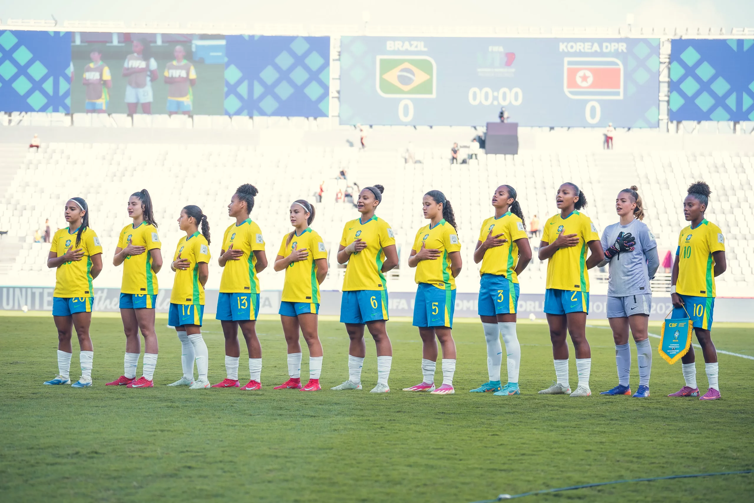 Equipe Brasileira Sub-17. Foto: Fábio Souza/CBF