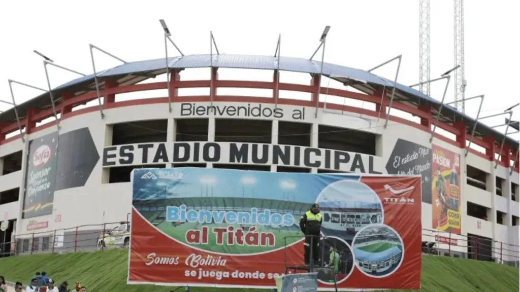 Estádio Municipal El Alto irá receber Bolívia x Brasil – Foto: Gaston Brito Miserocchi/Getty Images
