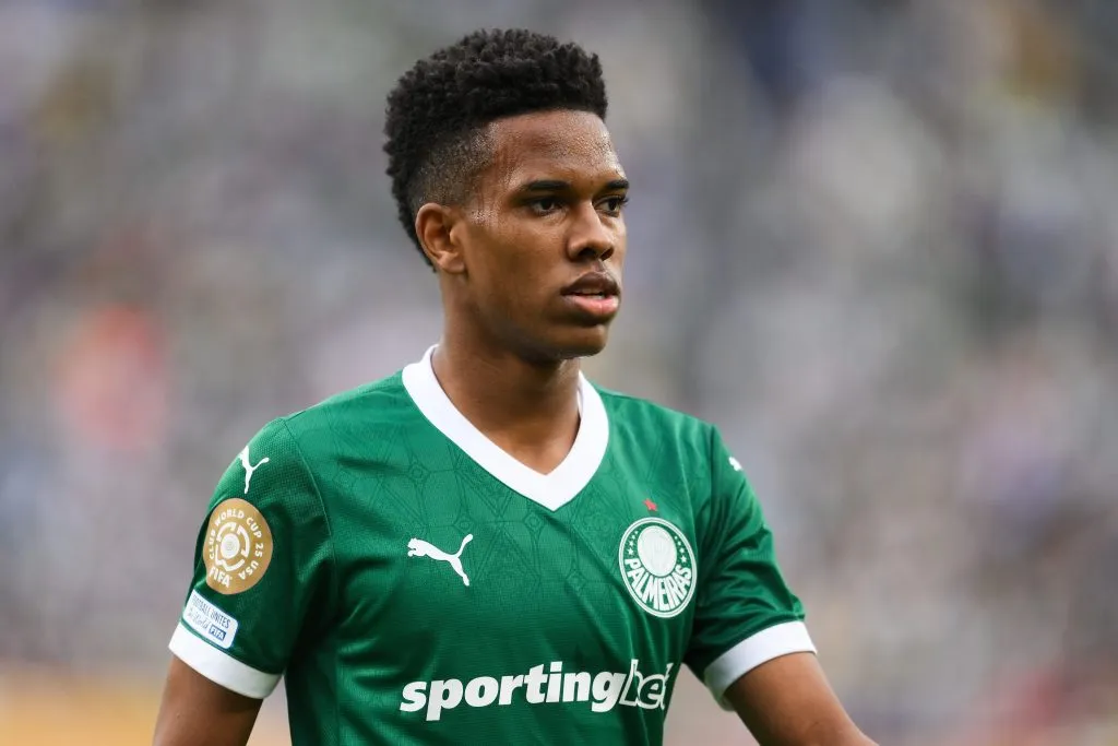 Estêvão encerra o ciclo no Palmeiras. Photo by David Ramos/Getty Images