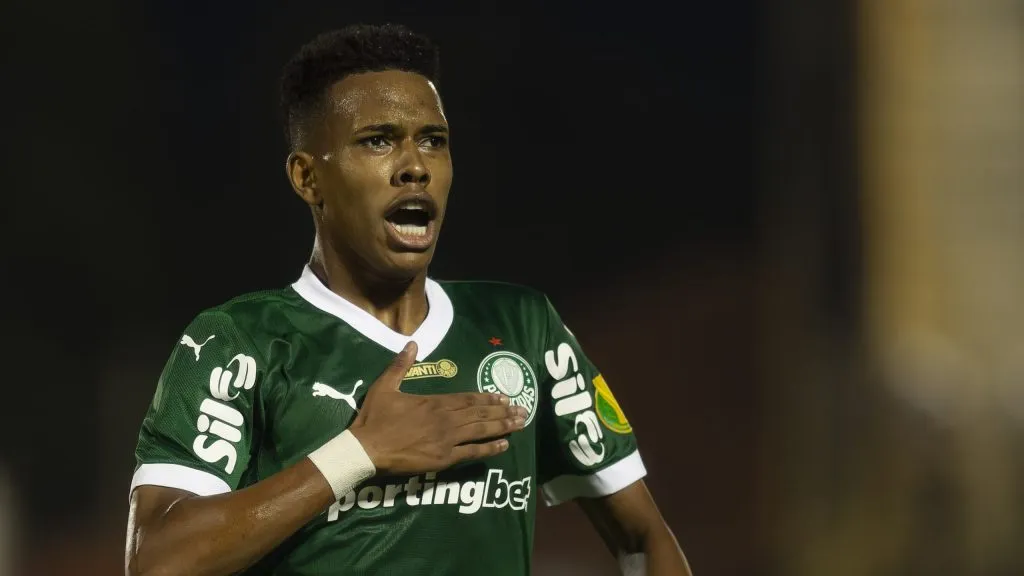 Estevão foi o destaque do Palmeiras na classificação para a semifinal. Foto: Anderson Romão/AGIF