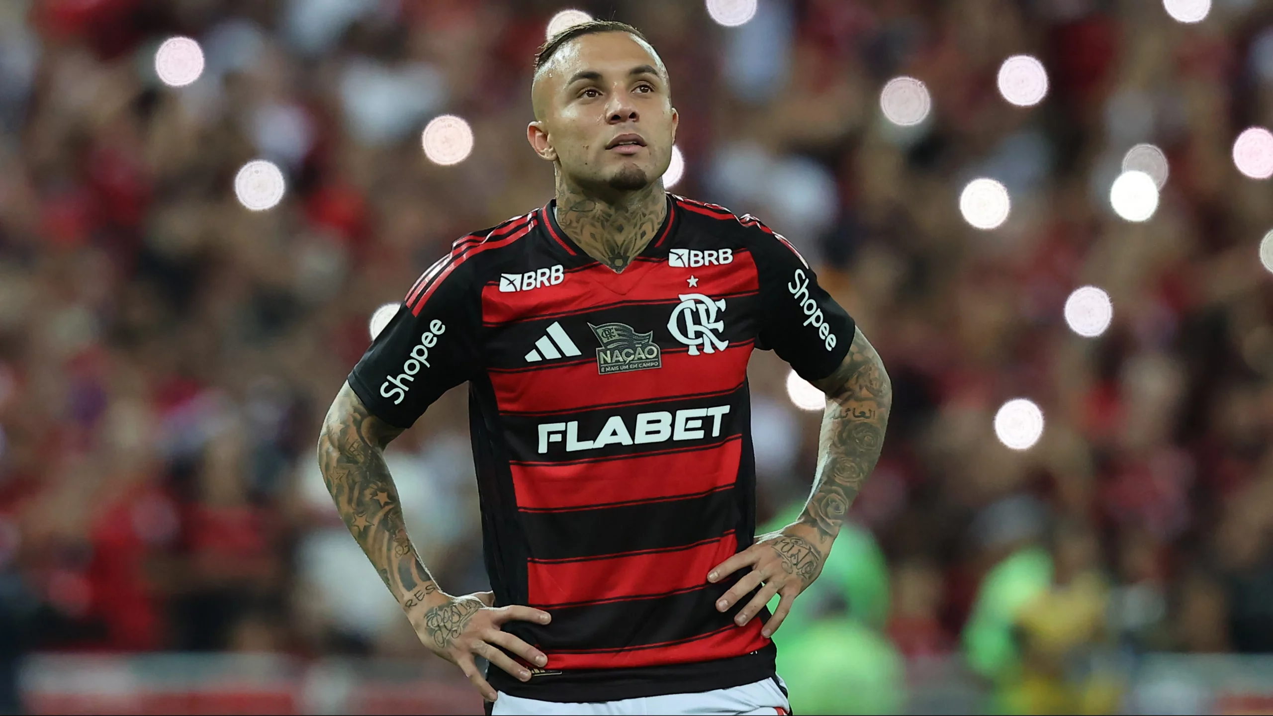Everton Cebolinha jogador do Flamengo –  (Photo by Wagner Meier/Getty Images)