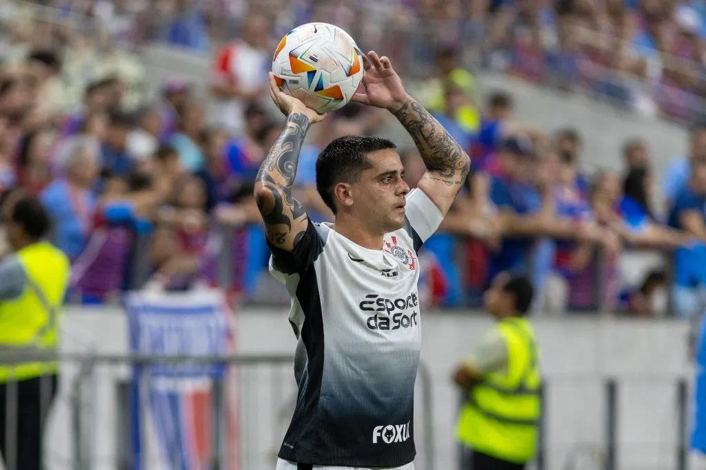 Fagner não fica para a temporada de 2025. Foto: Baggio Rodrigues/AGIF