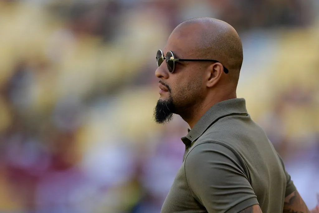Felipe Melo aposta em vitória do Palmeiras. Foto: Thiago Ribeiro/AGIF