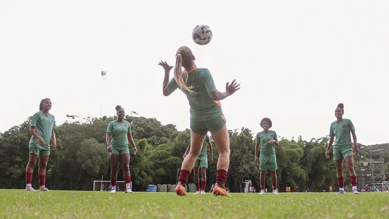 Feminino do Fluminense em 2025. Foto: Leonardo Brasil/Fluminense