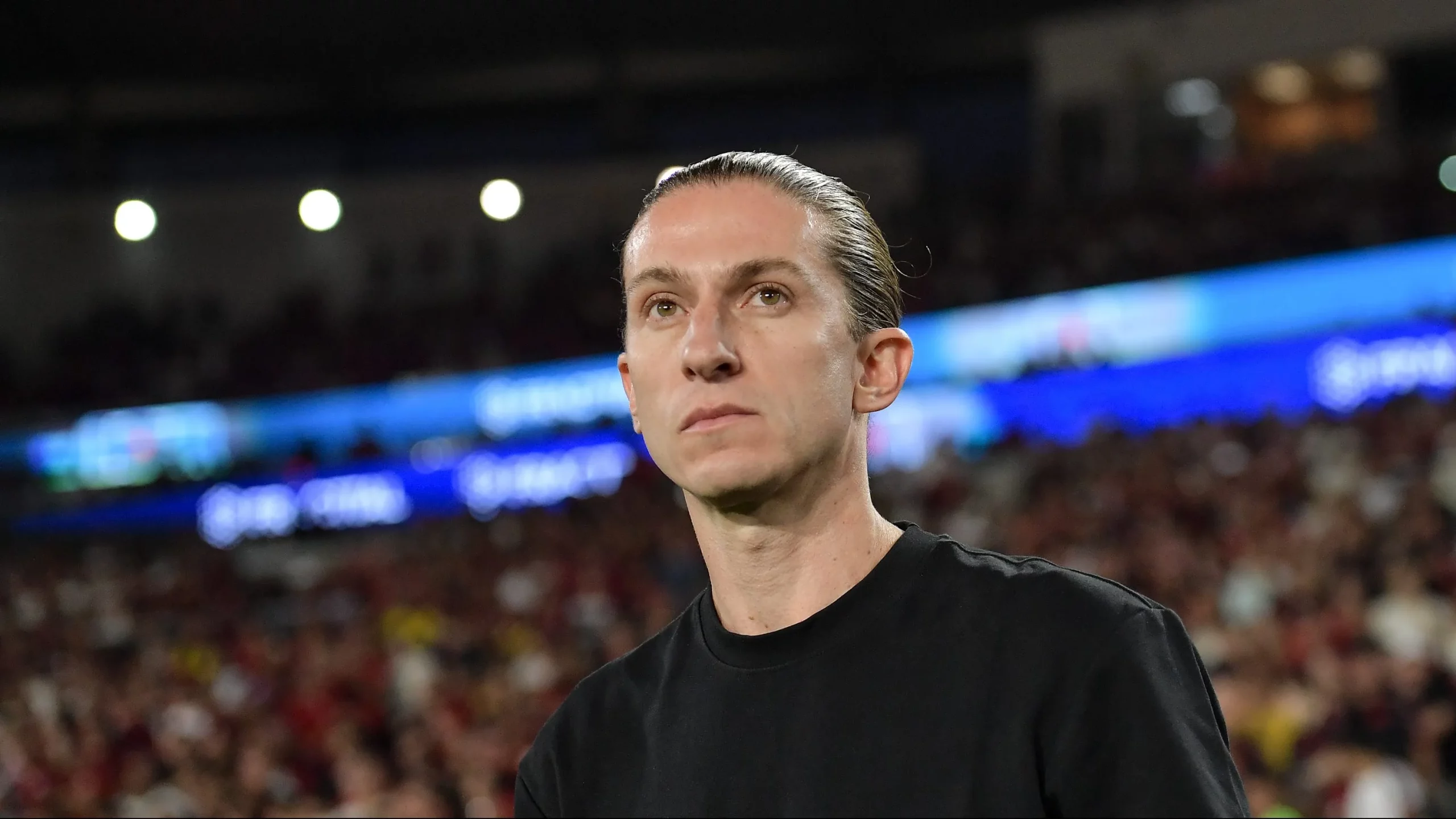 Filipe Luís vai dirigir o time apenas pela segunda vez em 2026. Foto: Thiago Ribeiro/AGIF