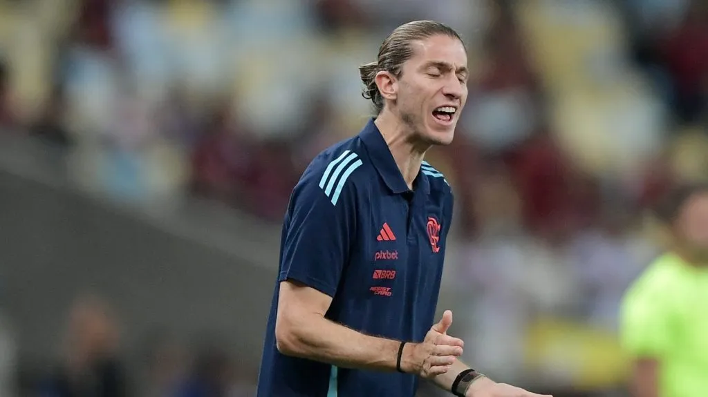 Filipe Luís, técnico do Flamengo