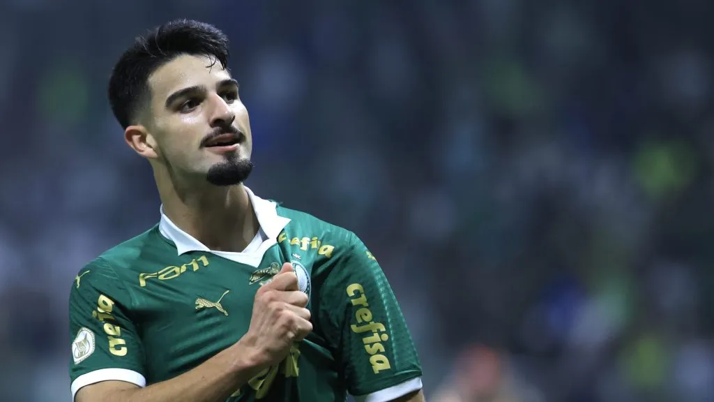 Flaco López, atacante do Palmeiras