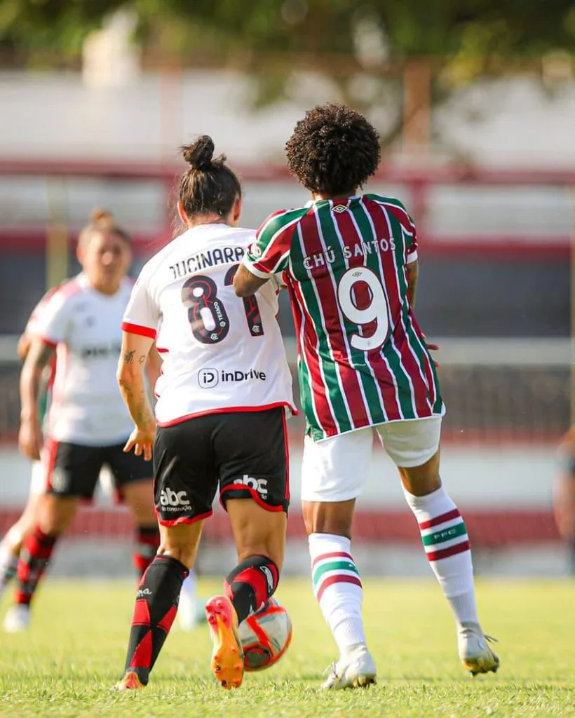 Flamengo e Fluminense. Foto: Marina Garcia/Fluminense FC