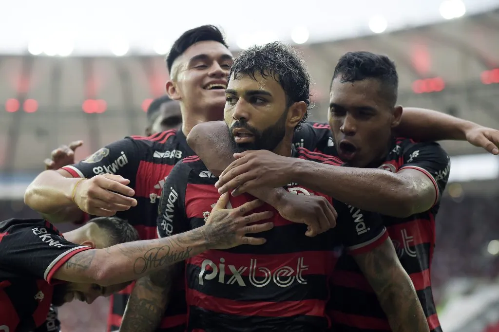 Flamengo venceu o Atlético-MG por 3 a 1 no Maracanã