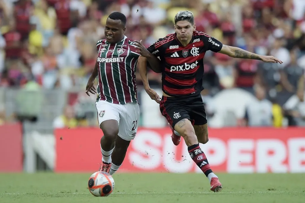 Fluminense e Flamengo fazem clássico decepcionante no Maracanã. Foto: Alexandre Loureiro/AGIF