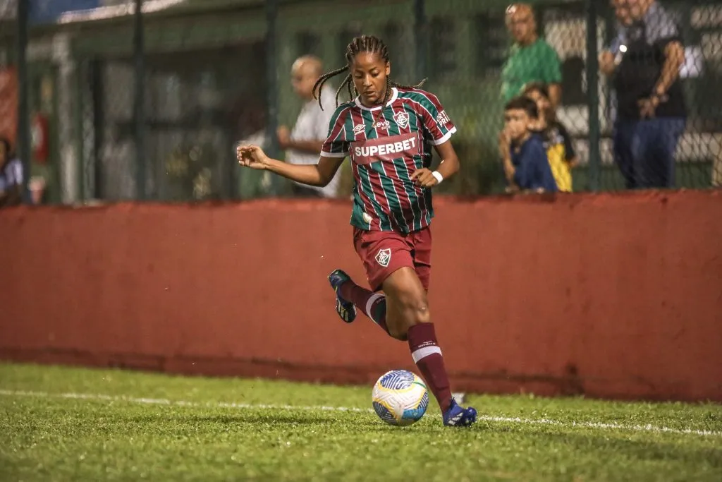 Jogadora do Fluminense. Foto: Reinaldo Campos/AGIF