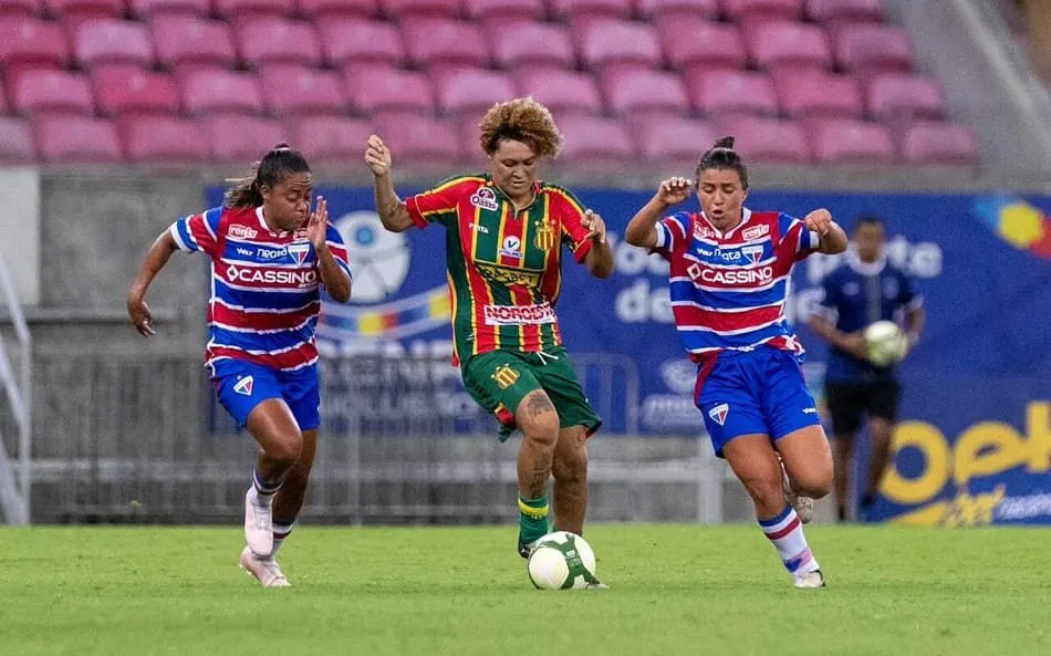Jogadoras do Fortaleza. Foto: Divulgação/Fortaleza EC