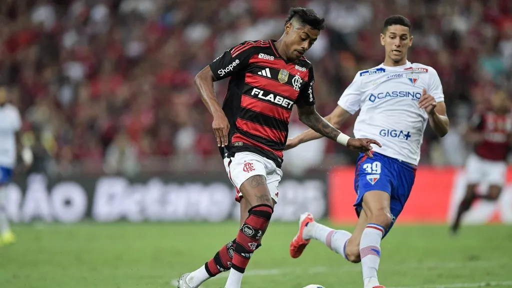 Mengo venceu o duelo do primeiro turno, no Maracanã. Foto: Thiago Ribeiro/AGIF