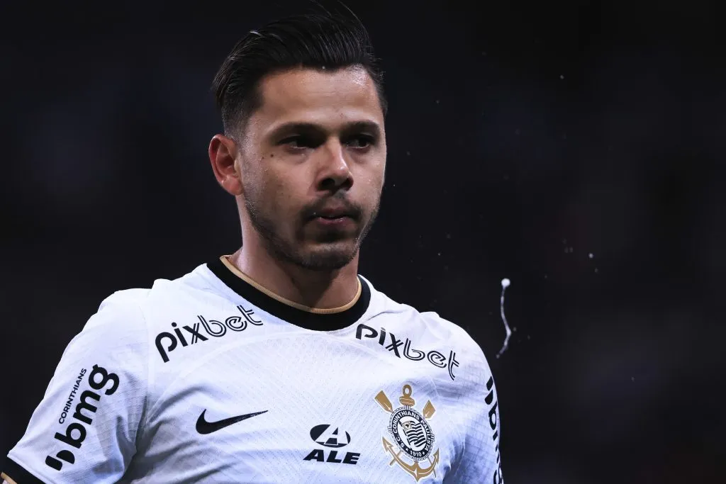 SP – Sao Paulo – 24/01/2023 – PAULISTA 2023, CORINTHIANS X GUARANI – Romero jogador do Corinthians durante partida contra o Guarani no estadio Arena Corinthians pelo campeonato Paulista 2023. Foto: Ettore Chiereguini/AGIF