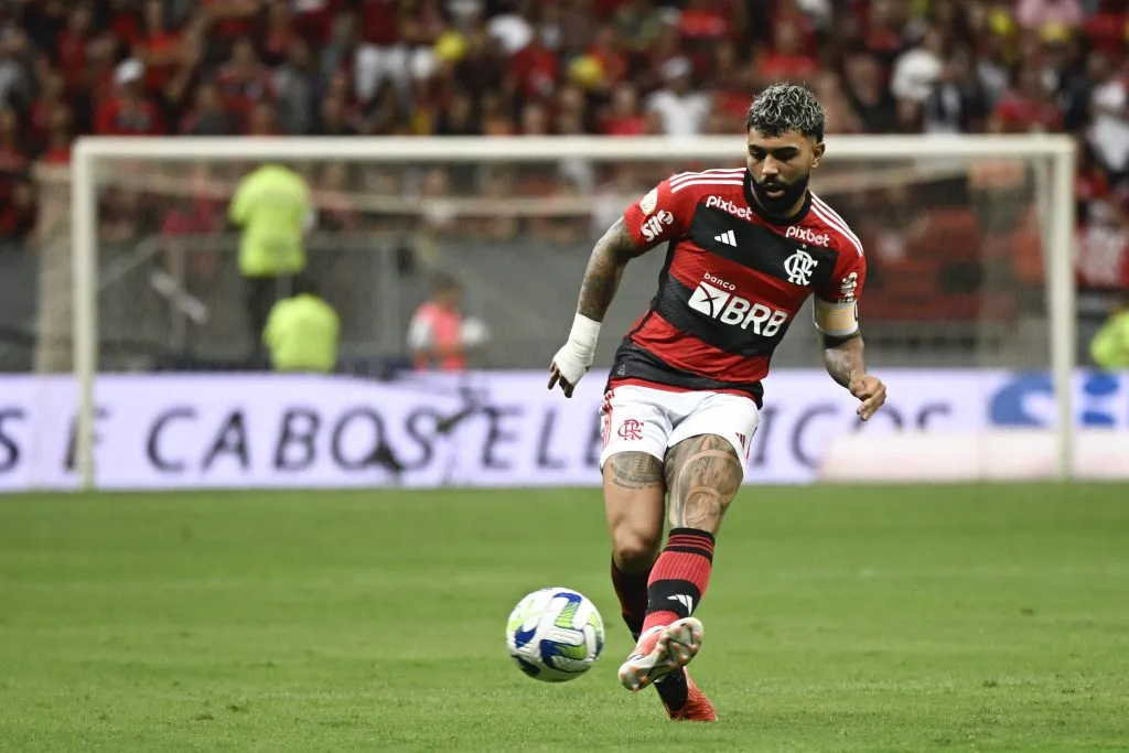 Gabigol em campo pelo Flamengo - Bonomi/AGIF