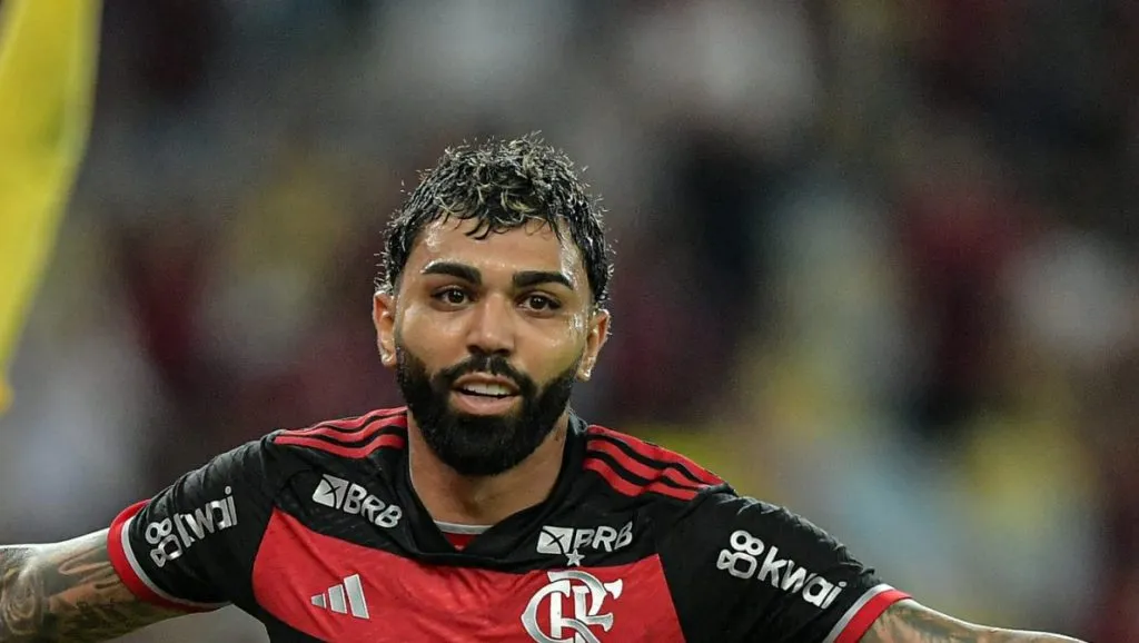Gabigol, atacante do Flamengo. Foto: Thiago Ribeiro/AGIF