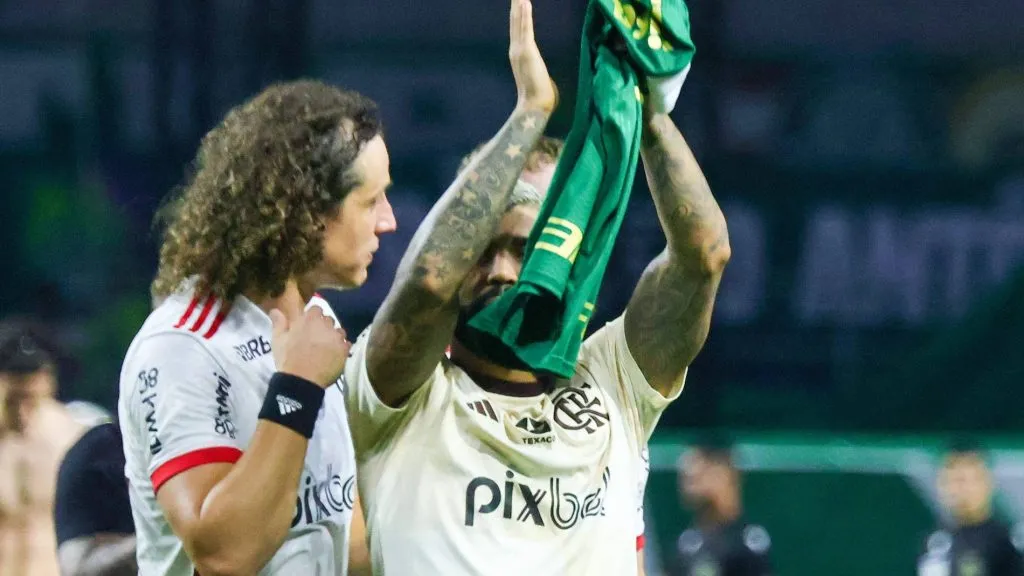 Gabigol com a camisa do Palmeiras. Foto: Yuri Murakami/Fotoarena